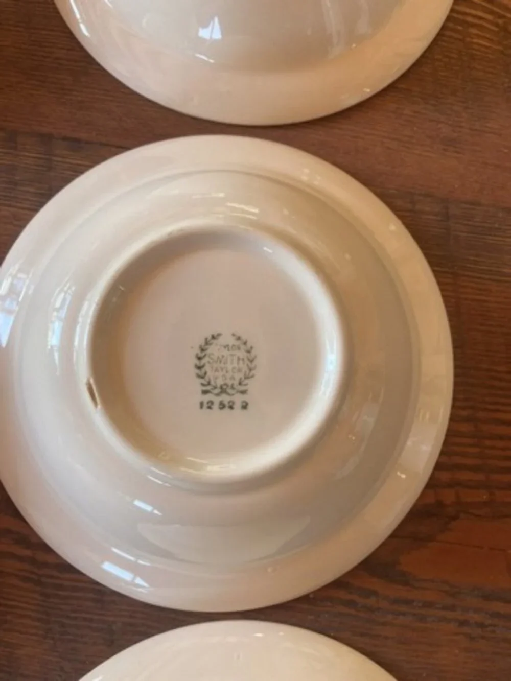 Set Of 6 Bowls Taylor Smith Taylor Swiss Provincial 6” Yellow Antique 1952